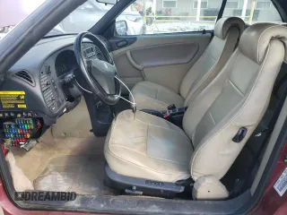 1995 Saab 900 z VIN YS3DF78V8S7001070, wystawiony jako Copart lot #77373604 z przebiegiem 73 486 mil mil oraz Czysty tytuł • Clean title. Historia ofert i sprzedaży dostępna na DreamBid. Obrazek 7.