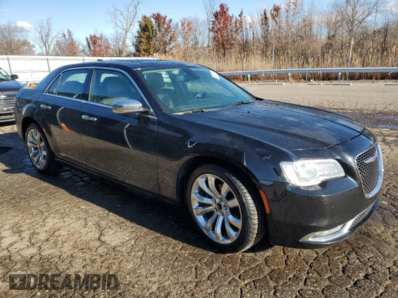 2020 Chrysler 300 Limited with VIN 2C3CCAEG5LH115505, listed as a Copart auction lot 79460134 with 75,106 mi miles and Clean Title. Bid and sale history available at carsss.com. Image 4.
