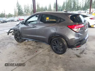 2022 Honda HR-V Sport with VIN 3CZRU6H11NM726377, listed as a IAAI auction lot 41209314 with 38,803 mi miles. Bid and sale history available at carsss.com. Image 3.