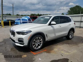 2021 BMW X5 sDrive40i with VIN 5UXCR4C05M9G60639, listed as a Copart auction lot 59691165 with 73,636 mi miles and Salvage title. Bid and sale history available at DreamBid. Image 1.
