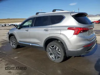 2022 Hyundai Santa Fe Limited with VIN 5NMS4DAL1NH401805, listed as a Copart auction lot 48433965 with 37,503 mi miles and Salvage Title. Bid and sale history available at carsss.com. Image 2.