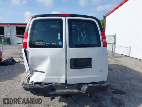 2019 Chevrolet Express Cargo with VIN 1GCWGAFP9K1275590, listed as a IAAI auction lot 42456223 with 138,887 mi miles and . Bid and sale history available at DreamBid. Image 6.