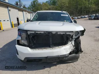2019 Chevrolet Silverado 1500 Custom with VIN 3GCPYBEH2KG157495, listed as a Copart auction lot 54488295 with 77,899 mi miles and Salvage Title. Bid and sale history available at DreamBid. Image 5.