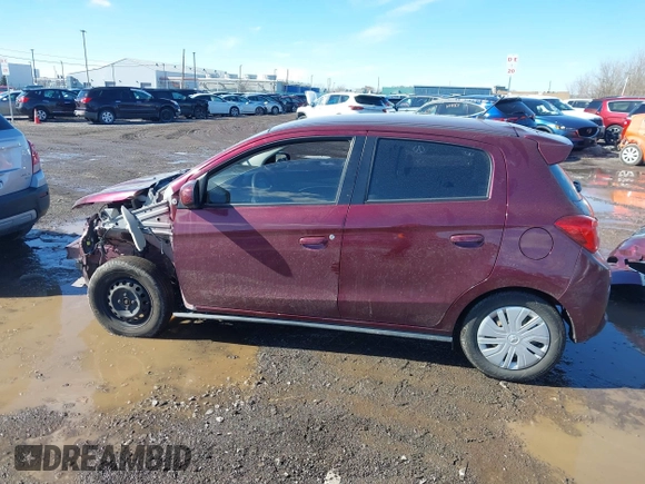 2020 Mitsubishi Mirage ES z VIN ML32A3HJ7LH001210, wystawiony jako IAAI lot #41741117 z przebiegiem 52 697 mil mil oraz . Historia ofert i sprzedaży dostępna na DreamBid. Obrazek 15.