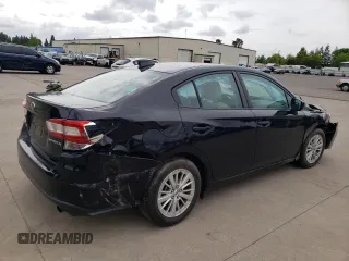 2018 Subaru Impreza Premium with VIN 4S3GKAD66J3605850, listed as a Copart auction lot 57211015 with Not provided miles and Salvage title. Bid and sale history available at DreamBid. Image 3.