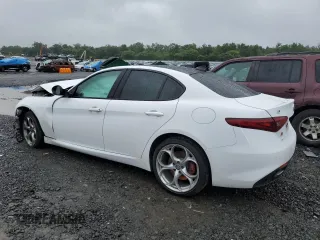 2020 Alfa Romeo Giulia Ti with VIN ZARFANBN2L7632187, listed as a Copart auction lot 66333024 with 0 mi miles and Salvage Title. Bid and sale history available at carsss.com. Image 2.