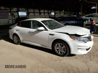 2016 Kia Optima LX with VIN KNAGT4L38G5106693, listed as a Copart auction lot 53914455 with 0 mi miles and Salvage Title. Bid and sale history available at carsss.com. Image 4.