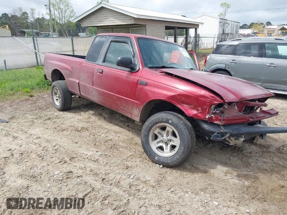 1999 Mazda B-Series 2WD Truck SE with VIN 4F4YR16V9XTM15254, listed as a IAAI auction lot 41935226 with 95,006 mi miles. Bid and sale history available at carsss.com. Image 1.