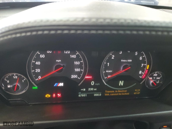 2017 BMW M4 with VIN WBS3R9C56HK709295, listed as a Copart auction lot 73611674 with NaN miles and Salvage Title. Bid and sale history available at carsss.com. Image 9.
