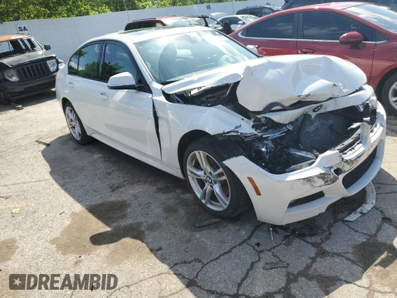 2017 BMW 3 Series 340i xDrive with VIN WBA8B7C30HK858738, listed as a Copart auction lot 53578294 with 73,881 mi miles and Salvage Title. Bid and sale history available at carsss.com. Image 4.