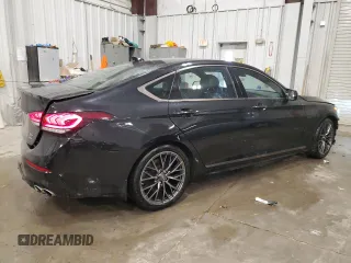 2018 Genesis G80 Sport z VIN KMHGN4JB1JU270304, wystawiony jako Copart lot #51576065 z przebiegiem 83 447 mil mil oraz Nie do naprawy • Non repairable. Historia ofert i sprzedaży dostępna na DreamBid. Obrazek 3.