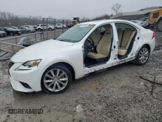 2015 Lexus IS 250 with VIN JTHBF1D27F5078097, listed as a Copart auction lot 43129885 with 96,318 mi miles and Salvage Title. Bid and sale history available at carsss.com. Image 1.