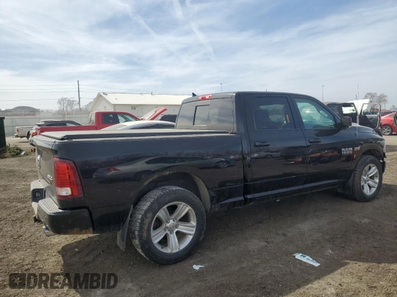 2013 Ram 1500 Sport with VIN 1C6RR7UT9DS710185, listed as a Copart auction lot 49458815 with 171,823 mi miles and Salvage title. Bid and sale history available at DreamBid. Image 3.