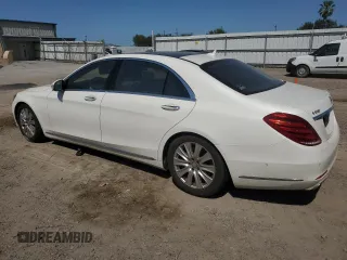 2015 Mercedes-Benz S 550 with VIN WDDUG8CB1FA201892, listed as a Copart auction lot 51426765 with 65,959 mi miles and Salvage Title. Bid and sale history available at DreamBid. Image 2.