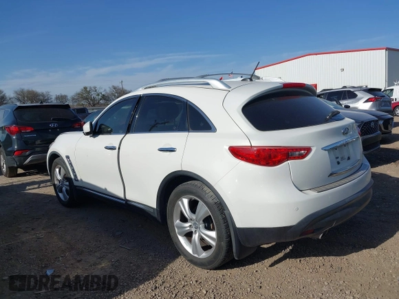 2011 Infiniti FX35 with VIN JN8AS1MW4BM734210, listed as a IAAI auction lot 41733759 with 170,862 mi miles. Bid and sale history available at carsss.com. Image 14.