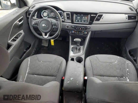 2017 Kia Niro FE with VIN KNDCB3LCXH5060509, listed as a Copart auction lot 45467595 with 110,236 mi miles and Salvage Title. Bid and sale history available at carsss.com. Image 8.