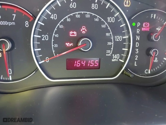 2008 Suzuki SX4 Convenience Pkg with VIN JS2YC415785101021, listed as a IAAI auction lot 41623887 with 164,155 mi miles. Bid and sale history available at carsss.com. Image 7.