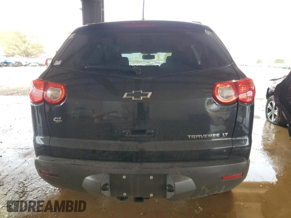 2012 Chevrolet Traverse 1LT with VIN 1GNKRGED5CJ408681, listed as a Copart auction lot 51266715 with 179,662 mi miles and Salvage Title. Bid and sale history available at DreamBid. Image 6.