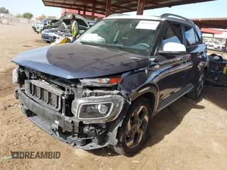 2021 Hyundai Venue SEL with VIN KMHRC8A36MU127402, listed as a IAAI auction lot 41525537 with 88,665 mi miles and . Bid and sale history available at DreamBid. Image 2.