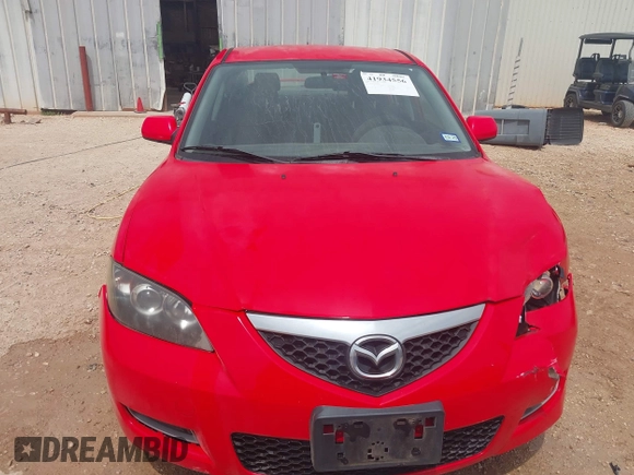 2007 Mazda Mazda3 i Sport with VIN JM1BK32FX71693508, listed as a IAAI auction lot 41934556 with 162,520 mi miles. Bid and sale history available at carsss.com. Image 12.