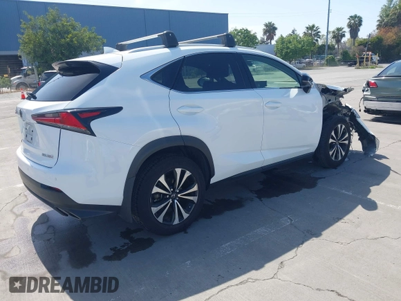 2019 Lexus NX 300 with VIN JTJBARBZ8K2192651, listed as a IAAI auction lot 42111207 with 148,393 mi miles and . Bid and sale history available at DreamBid. Image 4.