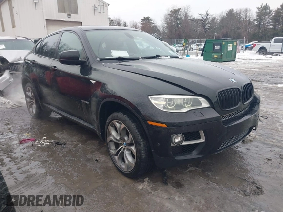 2014 BMW X6 50i z VIN 5UXFG8C51EL592380, wystawiony jako IAAI lot #41566410 z przebiegiem 110 142 mil mil oraz . Historia ofert i sprzedaży dostępna na DreamBid. Obrazek 1.