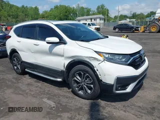 2021 Honda CR-V EX-L with VIN 5J6RW2H81MA005696, listed as a IAAI auction lot 42439322 with 59,035 mi miles and . Bid and sale history available at DreamBid. Image 1.