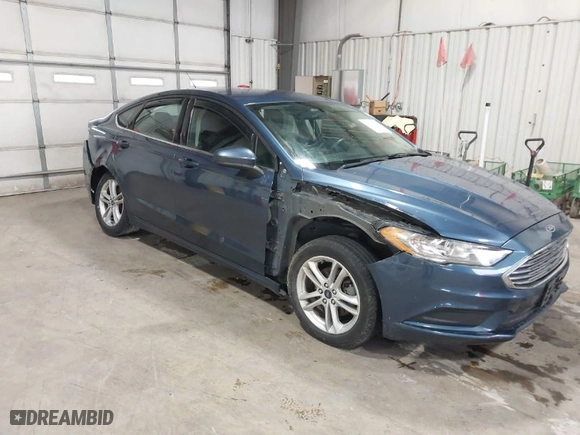 2018 Ford Fusion SE with VIN 3FA6P0HD2JR259707, listed as a IAAI auction lot 40616115 with 74,318 mi miles. Bid and sale history available at carsss.com. Image 1.