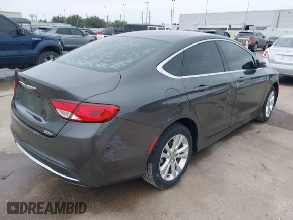 2016 Chrysler 200 Limited with VIN 1C3CCCAB0GN165568, listed as a IAAI auction lot 41434667 with 157,463 mi miles and . Bid and sale history available at carsss.com. Image 4.