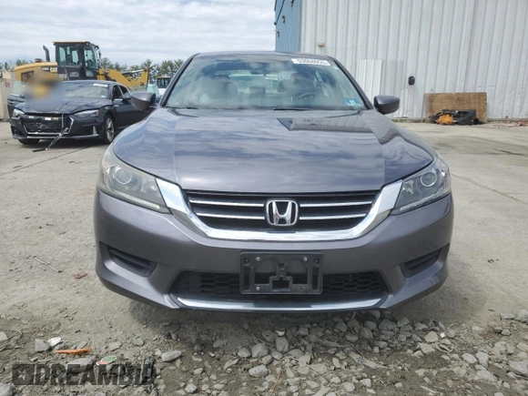 2014 Honda Accord Sedan LX with VIN 1HGCR2F30EA097848, listed as a Copart auction lot 53068055 with 170,012 mi miles and Salvage Title. Bid and sale history available at carsss.com. Image 5.