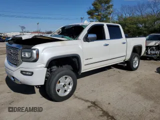 2016 GMC Sierra 1500 Denali z VIN 3GTU2PEC9GG337232, wystawiony jako Copart lot #44532295 z przebiegiem Nie podano mil oraz Szkoda całkowita • Salvage title. Historia ofert i sprzedaży dostępna na DreamBid. Obrazek 1.
