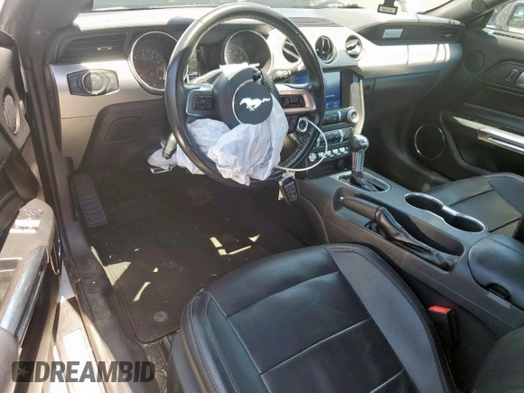 2022 Ford Mustang EcoBoost with VIN 1FA6P8TH6N5100254, listed as a Copart auction lot 53247395 with 75,098 mi miles and Salvage title. Bid and sale history available at DreamBid. Image 8.