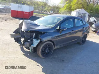 2015 Ford Fiesta SE with VIN 3FADP4BJ1FM128656, listed as a IAAI auction lot 41987997 with 106,588 mi miles. Bid and sale history available at carsss.com. Image 2.