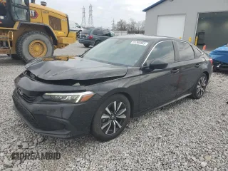 2022 Honda Civic Sedan EX with VIN JHMFE1F73NX005423, listed as a Copart auction lot 51369865 with 69,830 mi miles and Salvage Title. Bid and sale history available at carsss.com. Image 1.