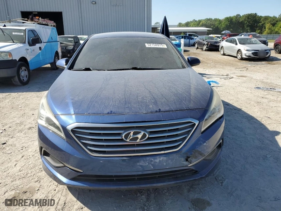 2017 Hyundai Sonata SE with VIN 5NPE24AF5HH510708, listed as a Copart auction lot 52158975 with 149,017 mi miles and Salvage Title. Bid and sale history available at carsss.com. Image 5.