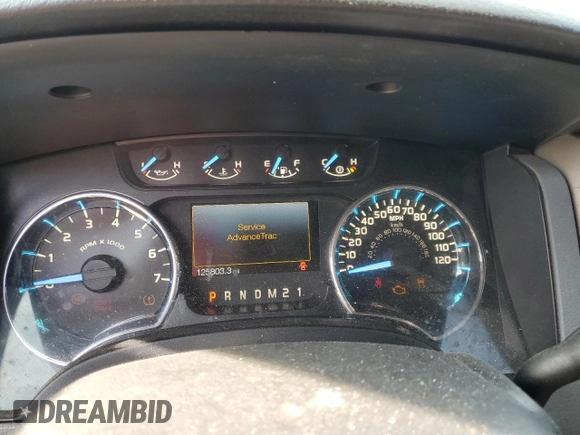 2012 Ford F-150 XL with VIN 1FTFW1ET2CKE11636, listed as a Copart auction lot 44037475 with 125,803 mi miles and Salvage Title. Bid and sale history available at carsss.com. Image 9.