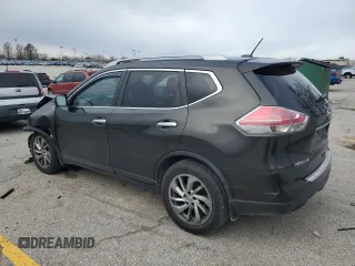 2014 Nissan Rogue SV with VIN 5N1AT2MT7EC824042, listed as a Copart auction lot 86864274 with 206,368 mi miles and Salvage Title. Bid and sale history available at DreamBid. Image 2.