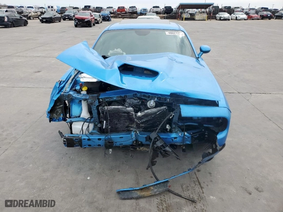 2023 Dodge Challenger R/T with VIN 2C3CDZBT1PH614496, listed as a Copart auction lot 48027255 with 36,298 mi miles and Salvage Title. Bid and sale history available at carsss.com. Image 5.