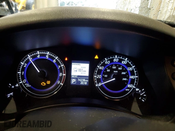 2017 Infiniti QX50 z VIN JN1BJ0RR2HM410930, wystawiony jako Copart lot #54907015 z przebiegiem 74 238 mil mil oraz Szkody całkowita. Historia ofert i sprzedaży dostępna na DreamBid. Obrazek 9.