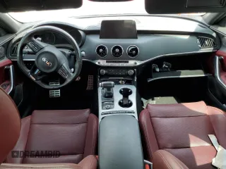 2019 Kia Stinger GT1 with VIN KNAE45LC2K6062123, listed as a Copart auction lot 76540484 with Not Provided miles and Non Repairable. Bid and sale history available at DreamBid. Image 8.