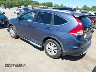 2013 Honda CR-V EX-L with VIN 2HKRM4H73DH634299, listed as a IAAI auction lot 42319666 with 108,689 mi miles and . Bid and sale history available at DreamBid. Image 3.