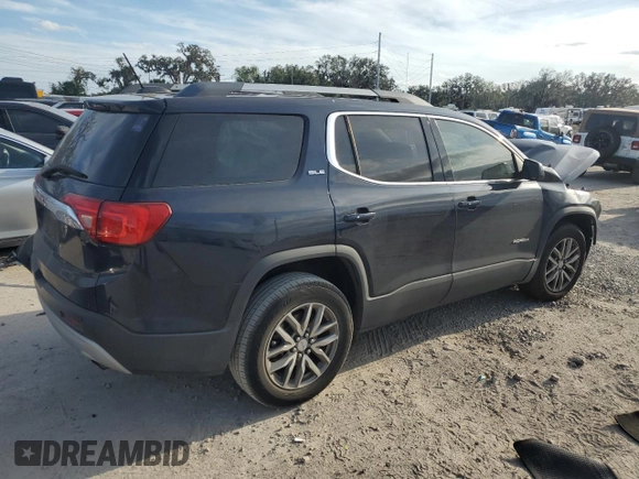 2017 GMC Acadia SLE with VIN 1GKKNLLA9HZ266368, listed as a Copart auction lot 42318455 with 101,071 mi miles and Salvage Title. Bid and sale history available at carsss.com. Image 3.