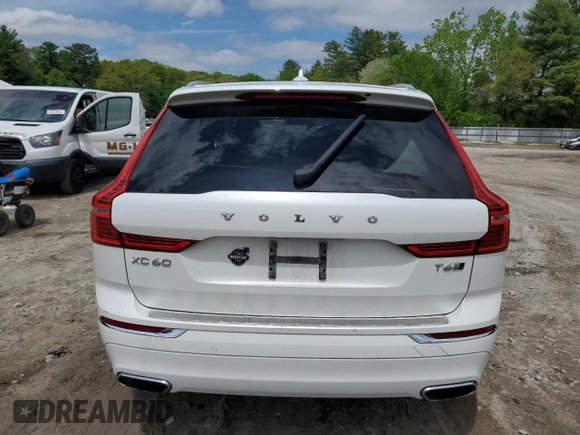 2018 Volvo XC60 Inscription z VIN LYVA22RL7JB069120, wystawiony jako Copart lot #57227655 z przebiegiem 71 552 mil mil oraz Szkoda całkowita • Salvage title. Historia ofert i sprzedaży dostępna na DreamBid. Obrazek 6.