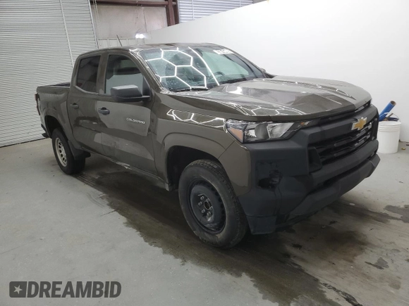 2023 Chevrolet Colorado 2WD Work Truck z VIN 1GCGSBEC9P1263440, wystawiony jako Copart lot #55616485 z przebiegiem 16 169 mil mil oraz Czysty tytuł • Clean title. Historia ofert i sprzedaży dostępna na DreamBid. Obrazek 4.