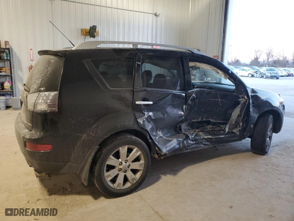 2008 Mitsubishi Outlander XLS with VIN JA4MT41X98Z003606, listed as a Copart auction lot 83491354 with 83,508 mi miles and Salvage Title. Bid and sale history available at carsss.com. Image 3.