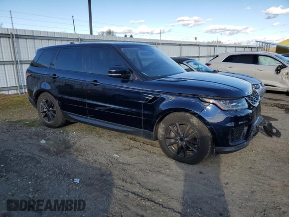 2020 Land Rover Range Rover Sport SE with VIN SALWG2SU4LA701066, listed as a Copart auction lot 47597345 with 97,553 mi miles and Salvage title. Bid and sale history available at DreamBid. Image 4.
