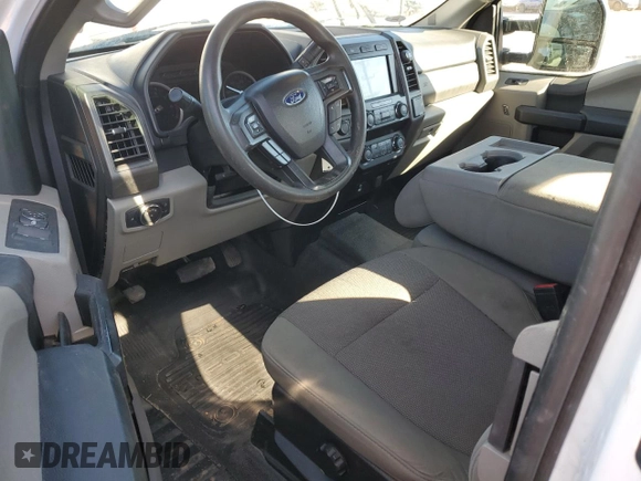 2021 Ford Super Duty F-250 SRW XL with VIN 1FT7X2BN7MED47932, listed as a Copart auction lot 82804414 with 0 mi miles and Salvage Title. Bid and sale history available at carsss.com. Image 8.