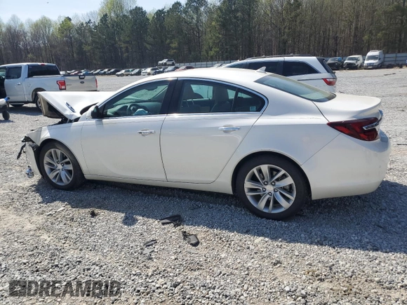 2014 Buick Regal Premium I with VIN 2G4GN5EXXE9204624, listed as a Copart auction lot 50684295 with 126,866 mi miles and Salvage Title. Bid and sale history available at carsss.com. Image 2.