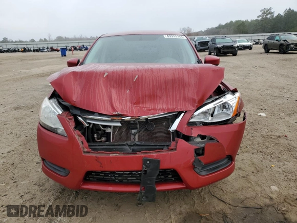 2013 Nissan Sentra SV with VIN 3N1AB7AP7DL636316, listed as a Copart auction lot 43332255 with 63,776 mi miles and Salvage Title. Bid and sale history available at DreamBid. Image 5.