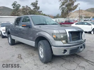 2010 Ford F-150 XL with VIN 1FTEW1C87AKB05460, listed as a IAAI auction lot 41734786 with 198,395 mi miles. Bid and sale history available at carsss.com. Image 1.